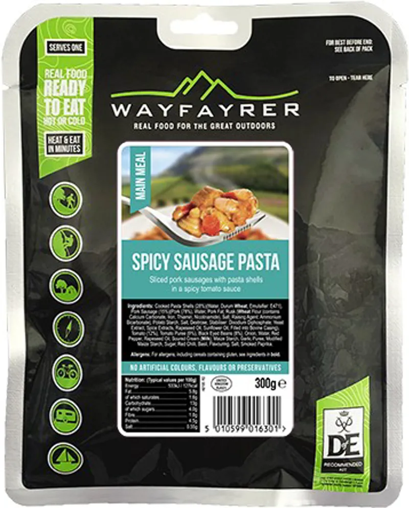 Wayfayrer Spicy Sausage and Pasta